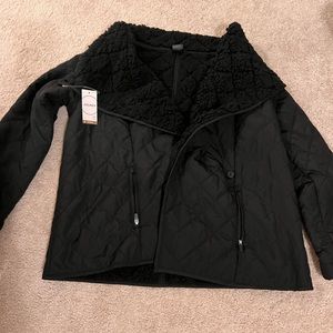 Jockey sherpa quilted jacket